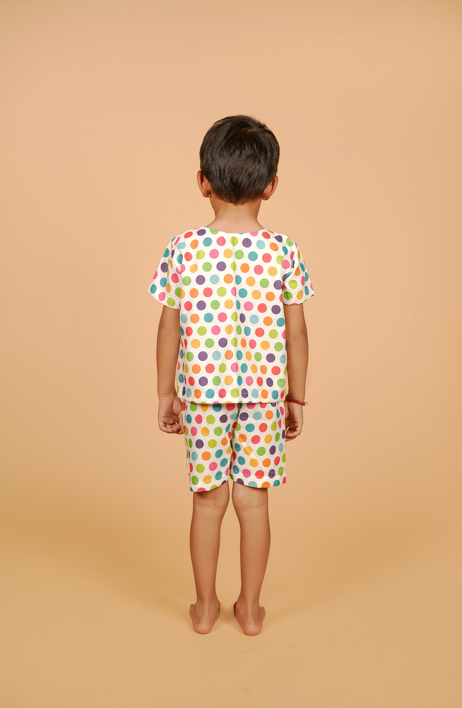 Vibrant Polka Dot Boys Coord