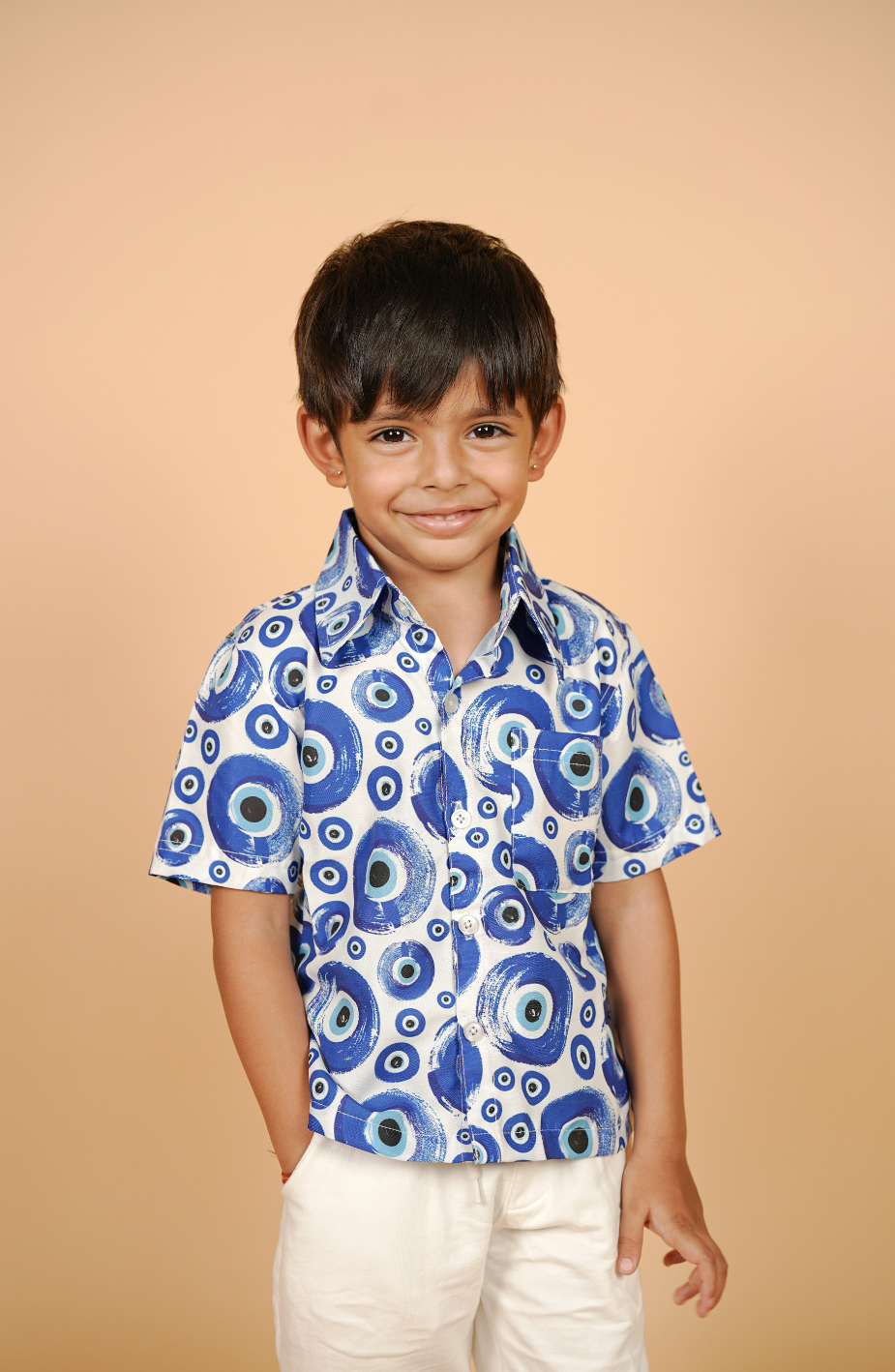 Evil Eye Print Boys Coord