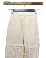 Beige Cotton Net Co-Ord Set for Kids – Breezy Summer Beachwear